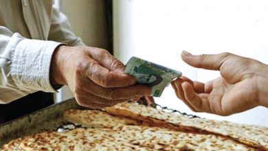 کاهش خرید نان