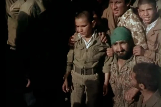 صحنه‌ای از مستند «کودک سرباز؛ روایتی ناشنیده از کودک سربازان در جنگ ایران و عراق»